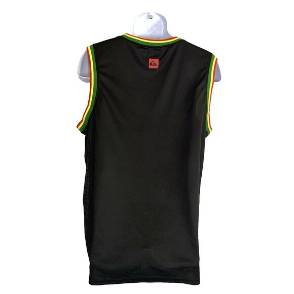 Quiksilver Hawaii 2013-14 Tank Top Jersey XXL Eddie Aikau Rasta Reggae Colorway - Picture 2 of 8